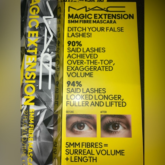 x5 MAC MAGIC EXTENSION 5MM FIBRE MASCARA BRAND NEW BOXED LOT - Picture 4 of 8